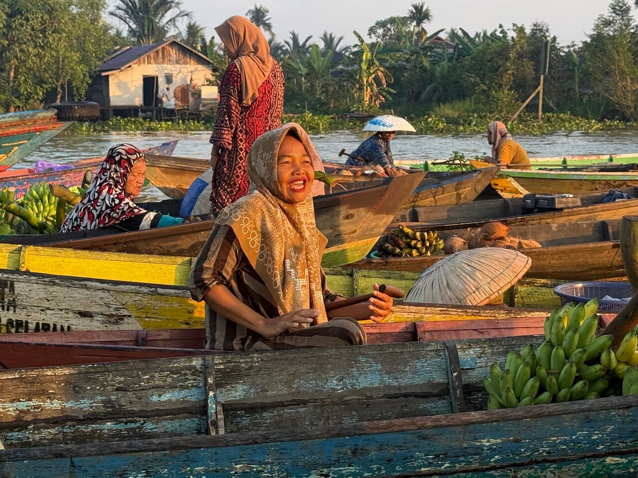Lok Baintan Floating Market